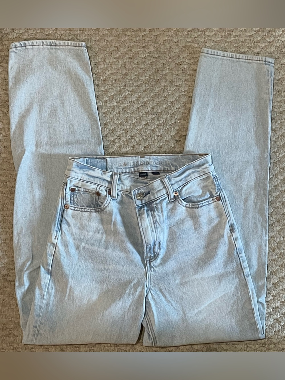 American Eagle Baggy Wide Crossover Jeans